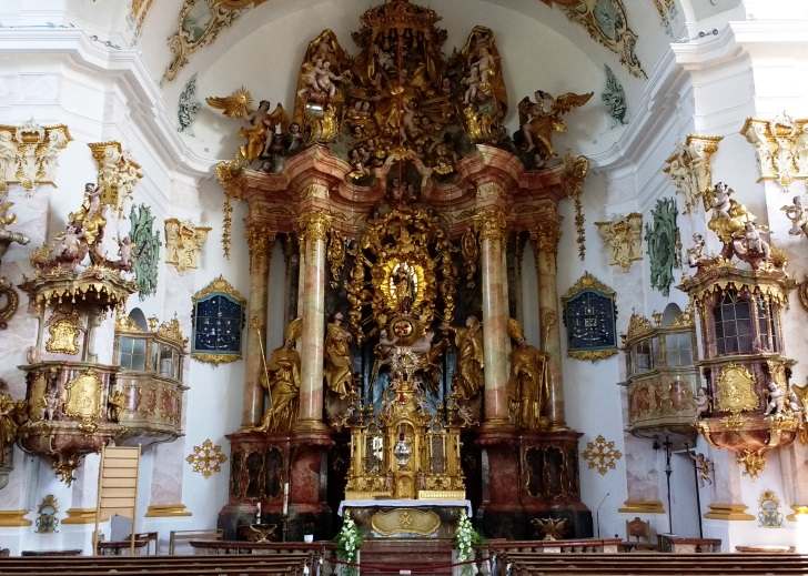 santuario Marienberg Burghausen altare