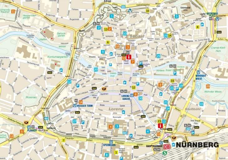 mappa Norimberga