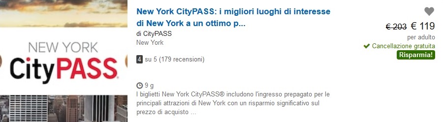 New York CityPass Expedia