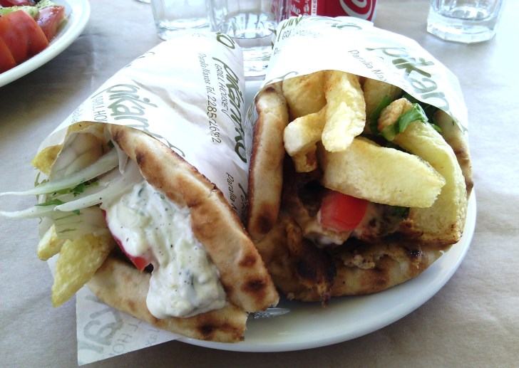 ristorante Pikantiko Naxos pita