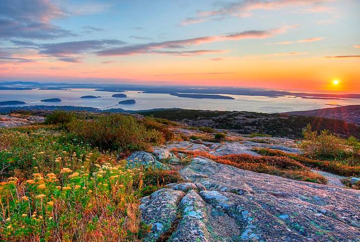 Cadillac Mountain Acadia national park Maine