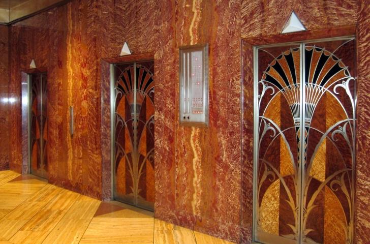 Chrysler Building porte ascensori