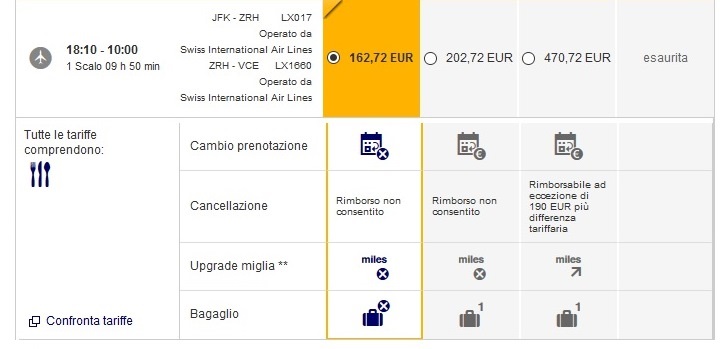 lufthansa scalo bagaglio