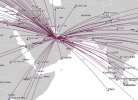 Qatar Airways route map